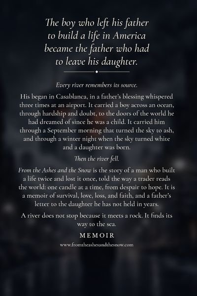 Back cover of From the Ashes and the Snow.