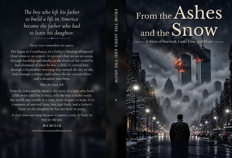 The paperback edition, front and back cover.